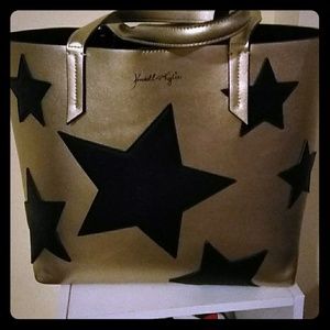 Charming Charlie Gold and black Tote!!